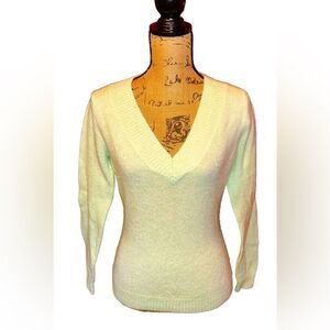 Womens New York & Co Green Sweater Size S